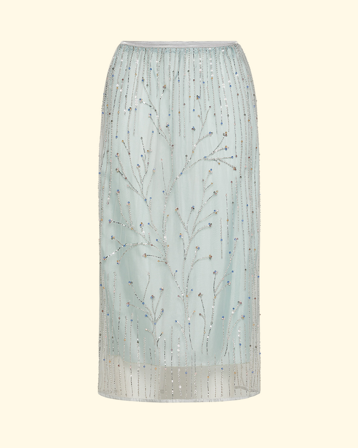 Firefly Embroidery Tulle Skirt | Firefly