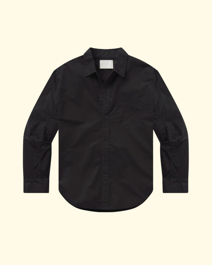 Kayla Shrunken Shirt | Black