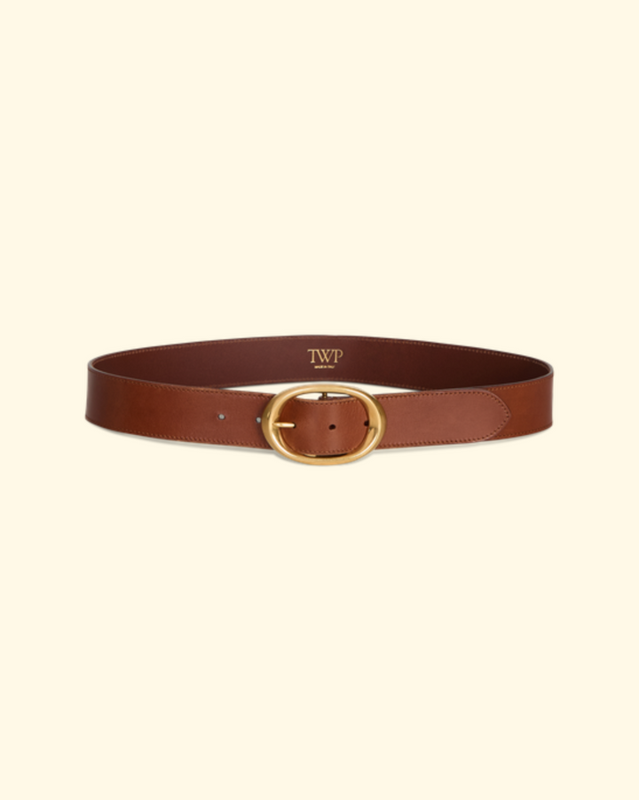 PREORDER Wide Belt | Cognac