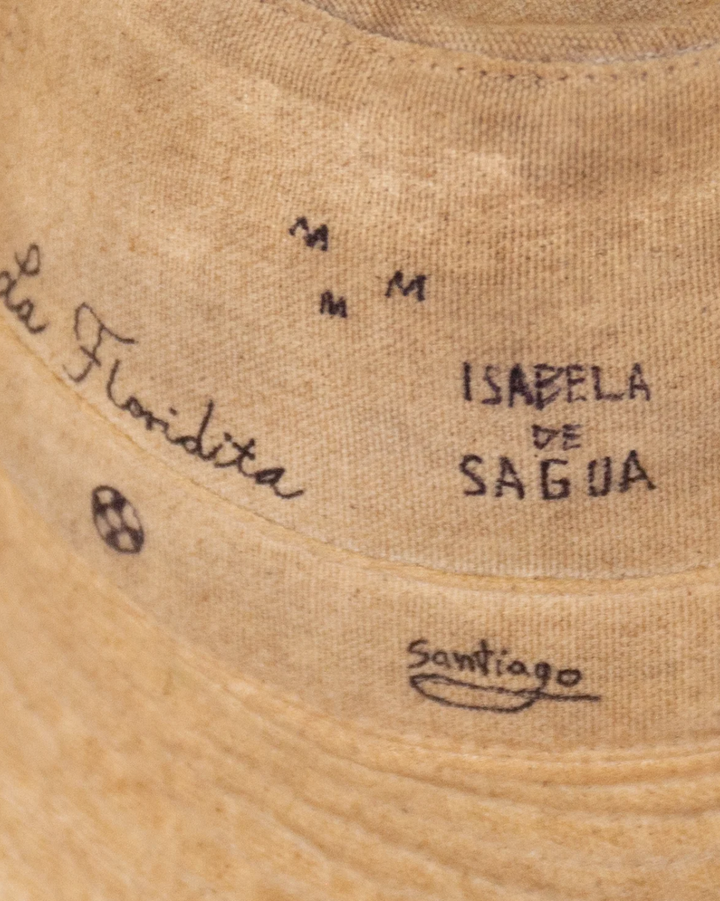 Isabela De Sauga Bucket Hat | Canvas Tan