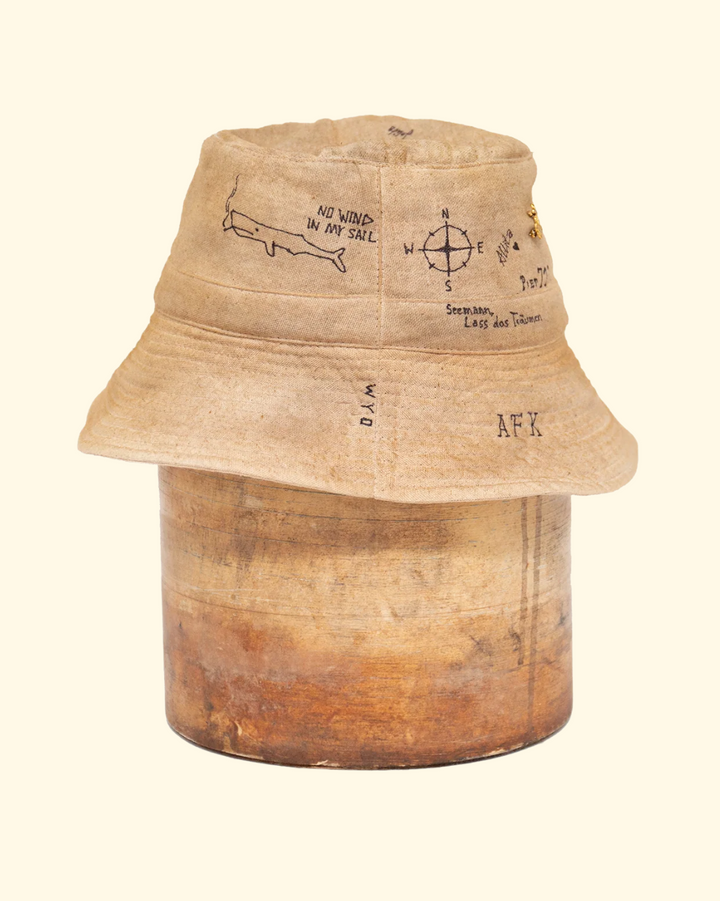 Isabela De Sauga Bucket Hat | Canvas Tan