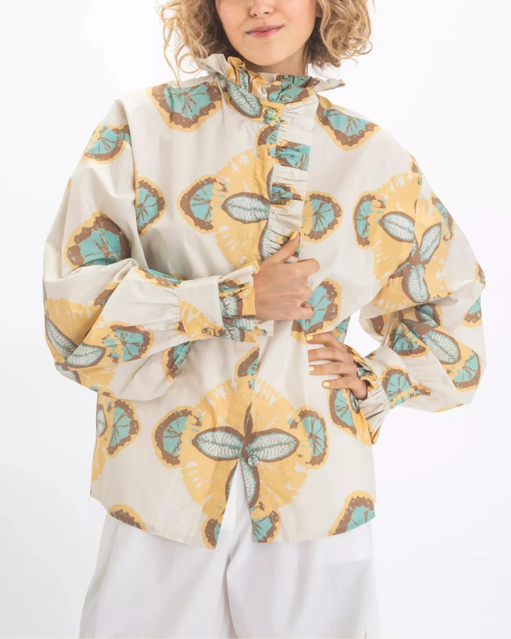 Vishnu Blouse | Yellow