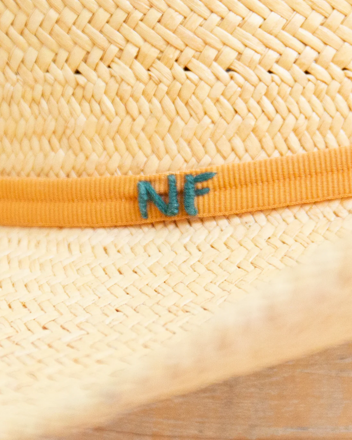 Golden Link Straw Hat | Lemonade