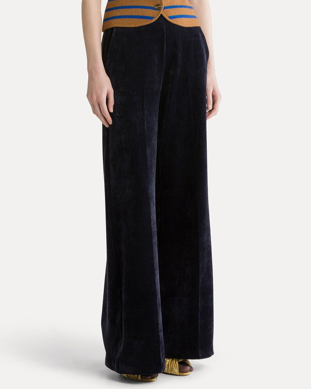 Double Twill Velvet Pants | Notte