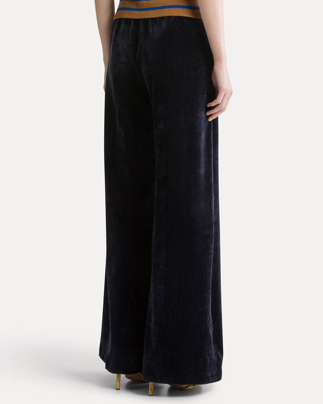 Double Twill Velvet Pants | Notte