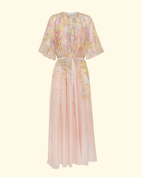 Cotton Silk Voile Long Dress | Heaven Petalo