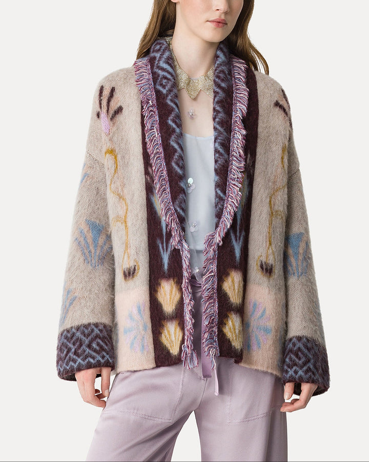 Sogni Baby Alpaca Cardigan | Avorio