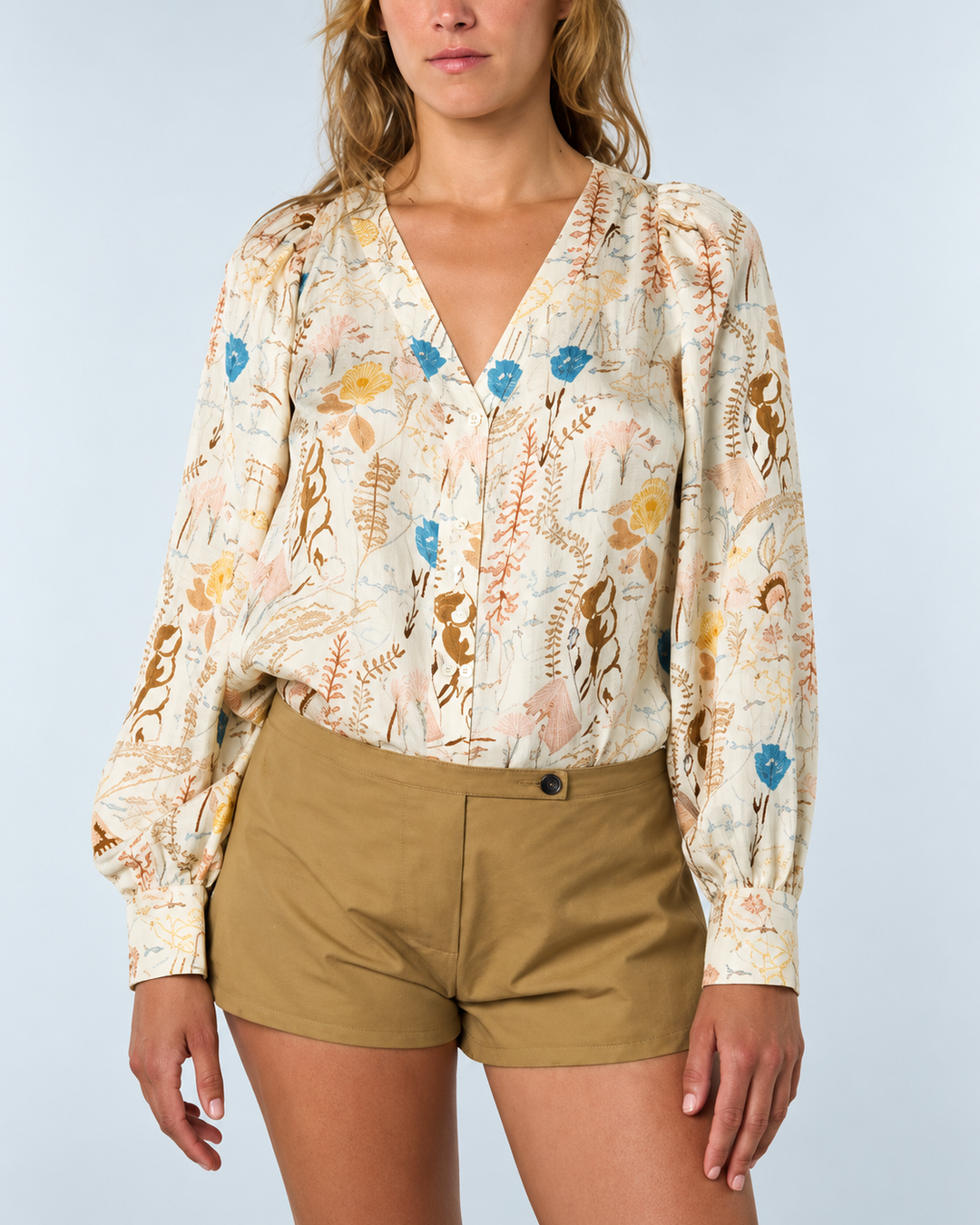 Elvis Top SE | Botanistes Old Pink — enhanced 4:5 crop