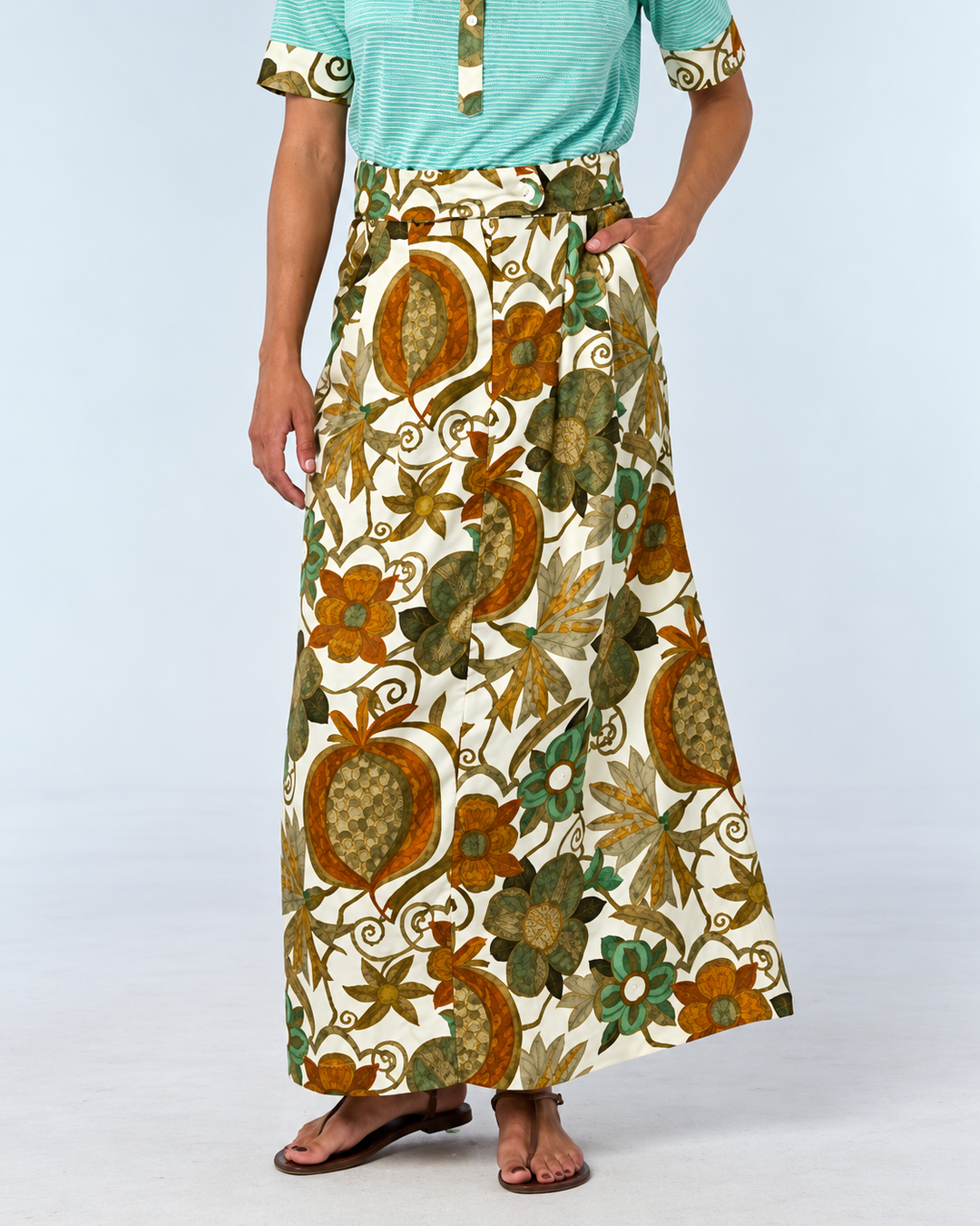 Sole Skirt SE | Acapulco Ficelle — enhanced 4:5 crop