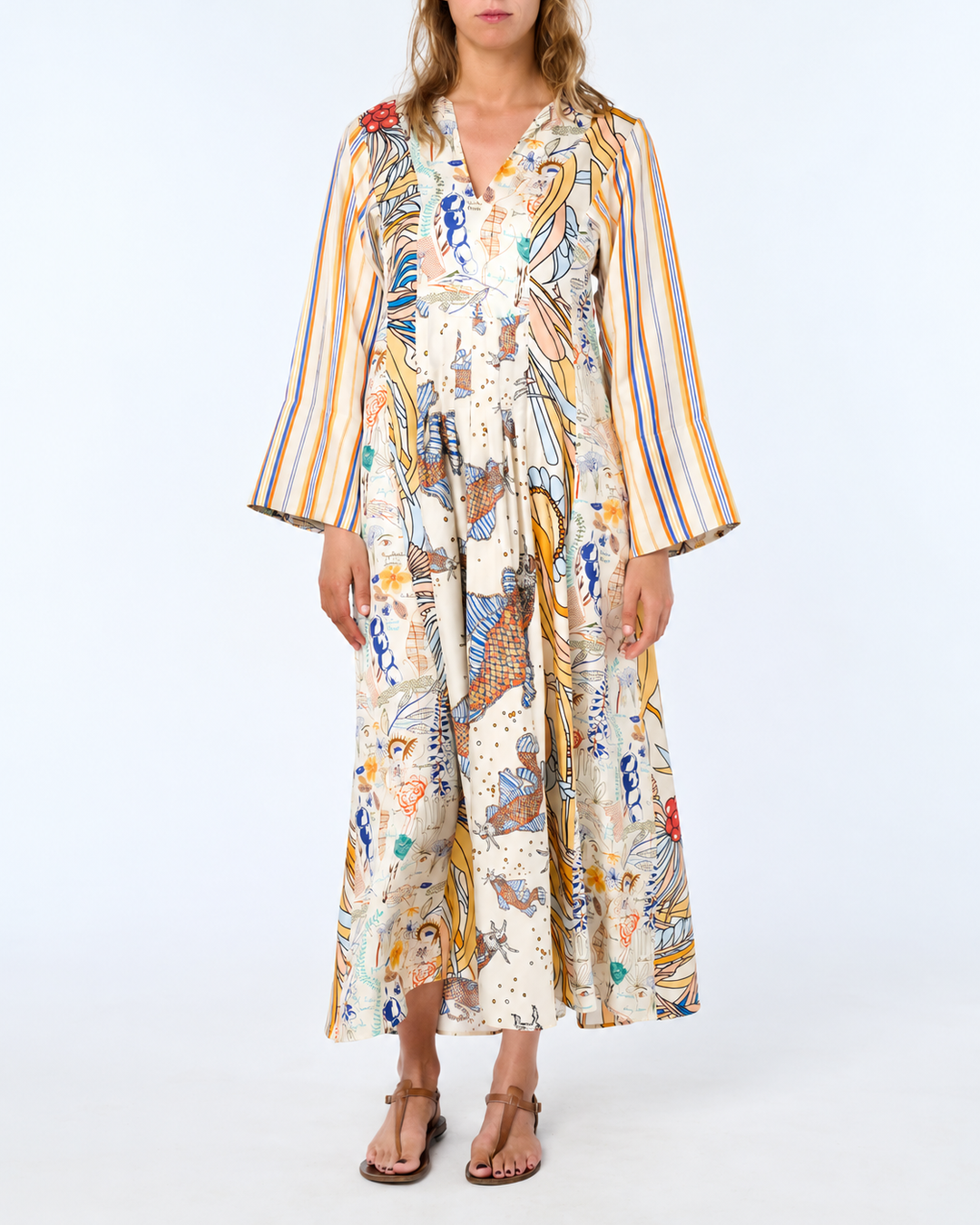 Marly Dress SE | Poisson Ecru — enhanced 4:5 crop