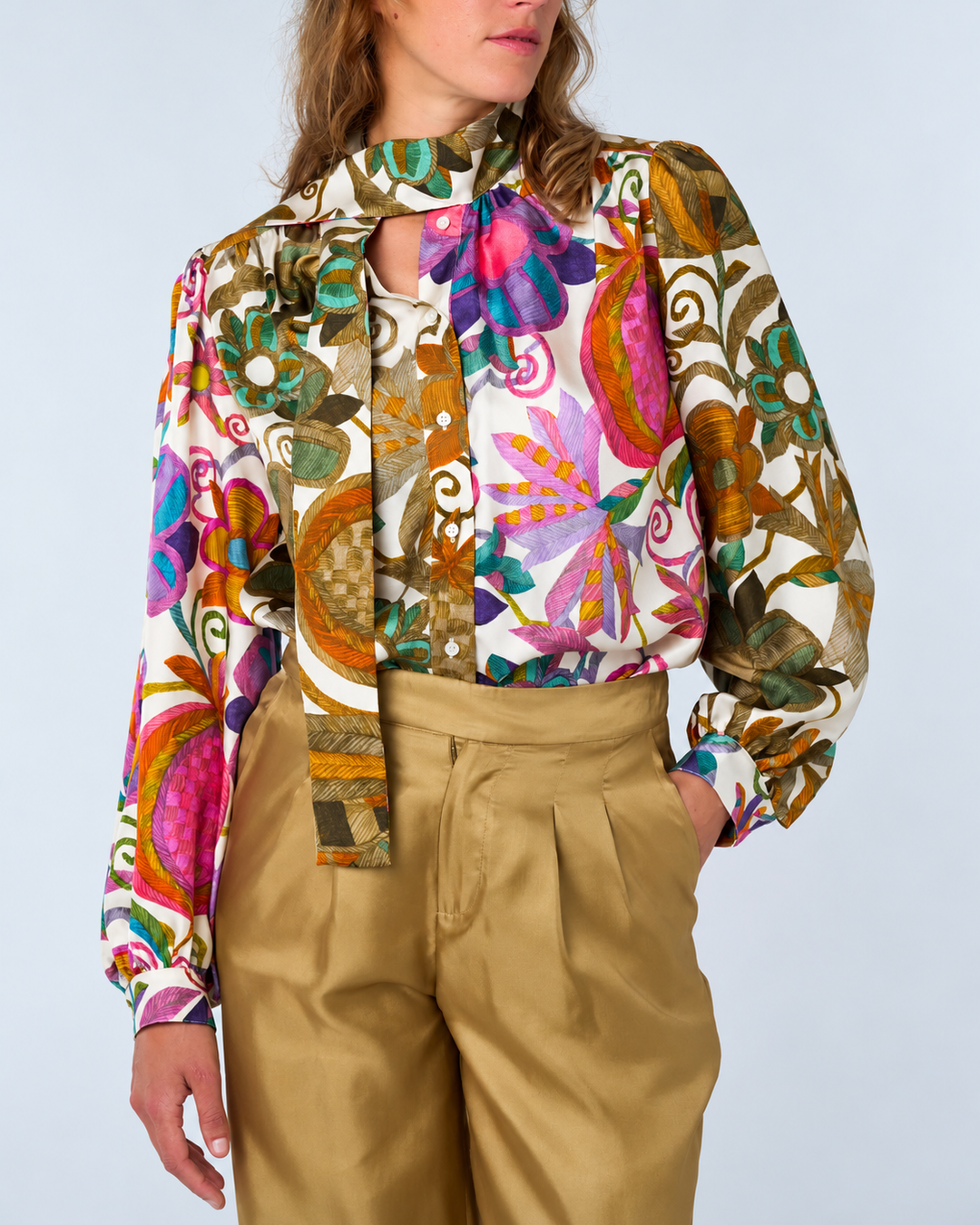 Francoise Shirt SE | Acapulco Ficelle — enhanced 4:5 crop