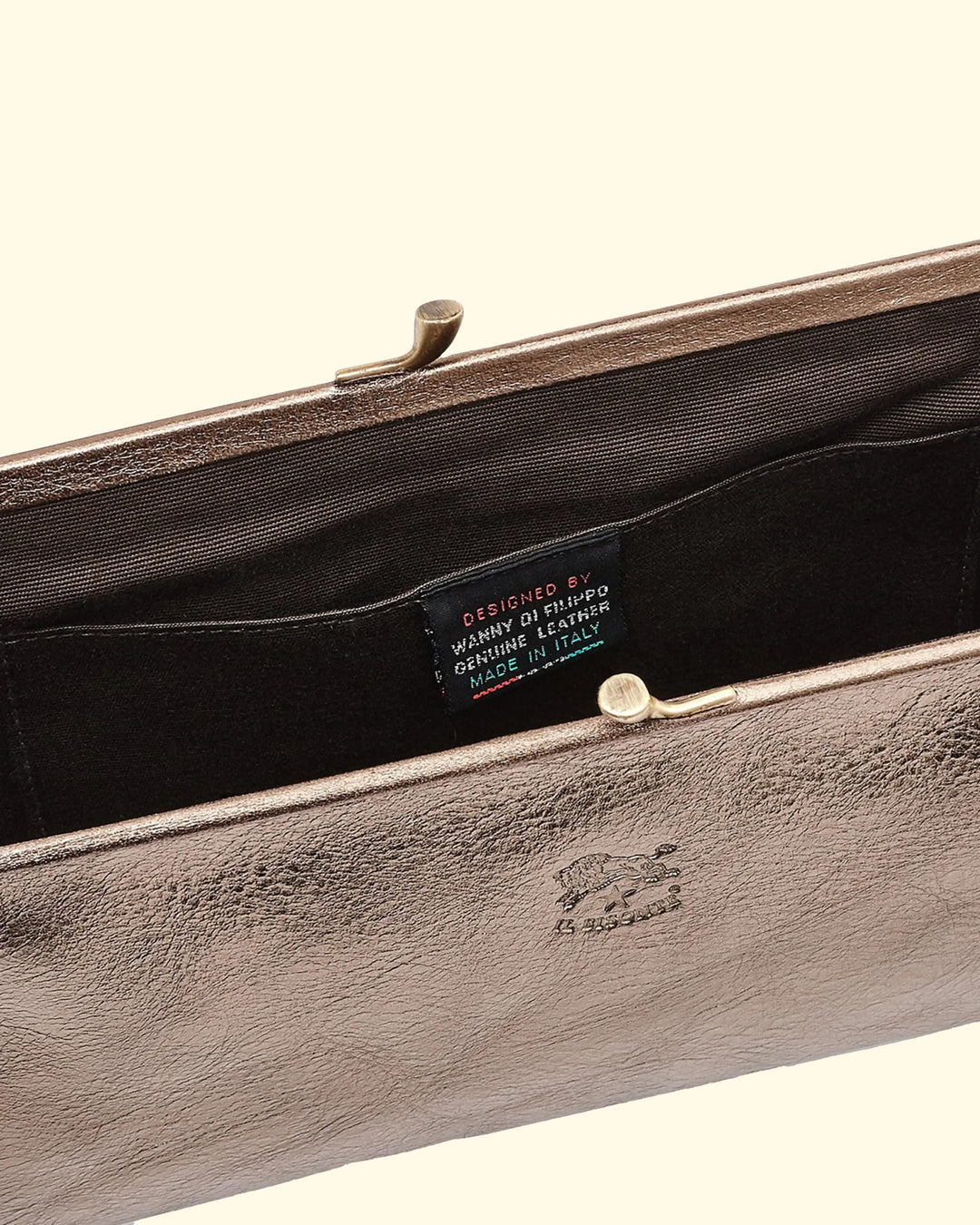 Classic Clutch | Metallic Bronze