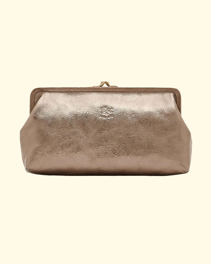 Classic Clutch | Metallic Bronze