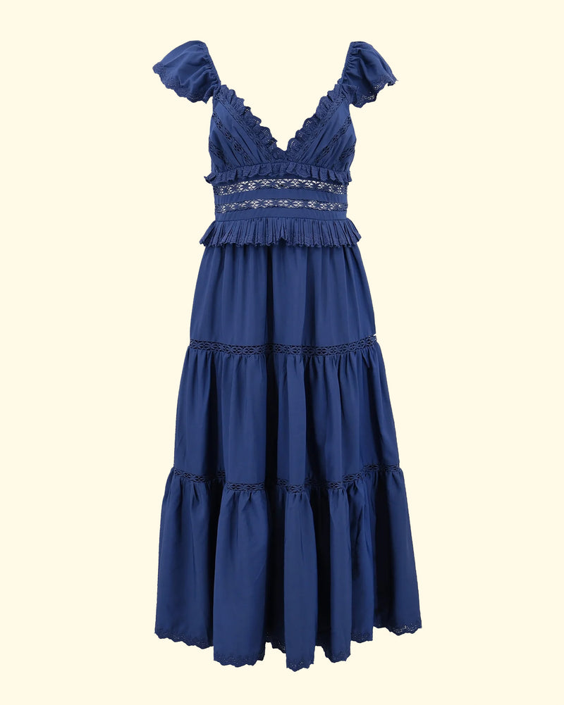 Antonina Dress | Navy