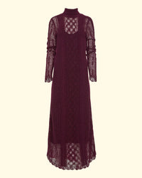 Kassia Dress | Bordeaux