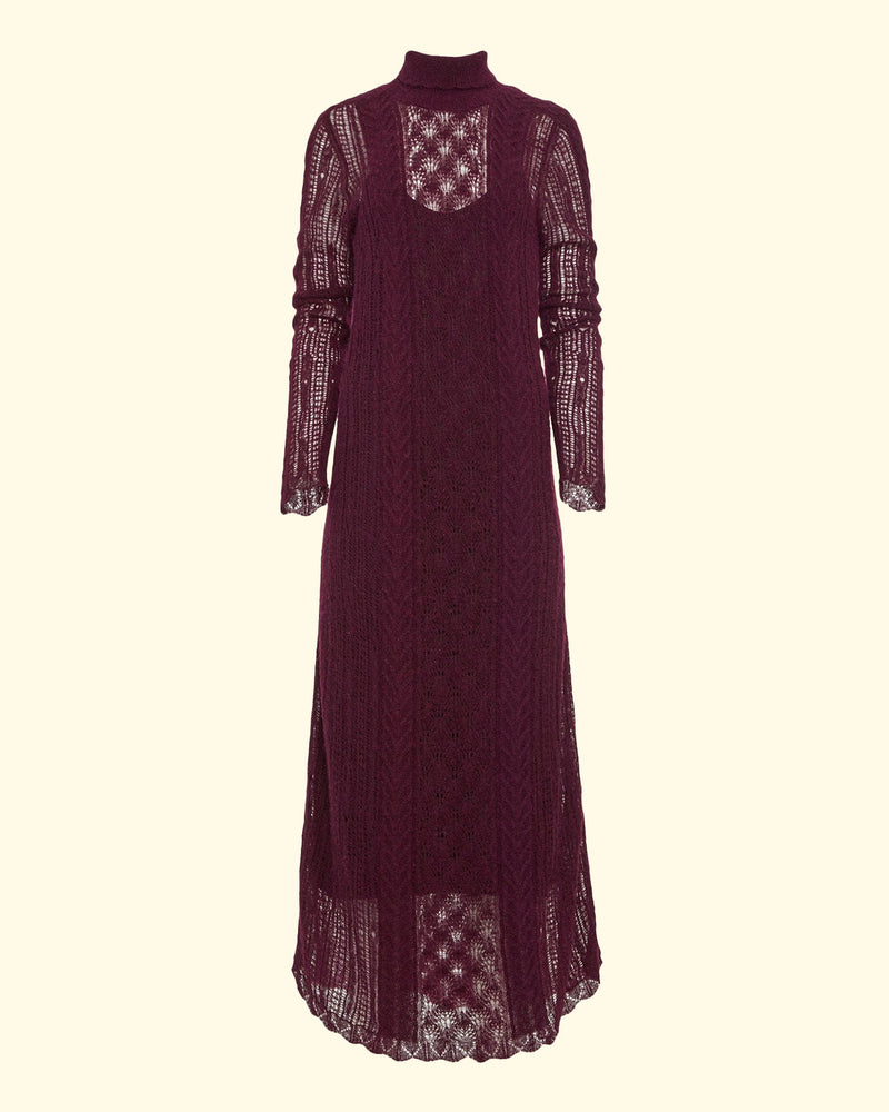 Kassia Dress | Bordeaux