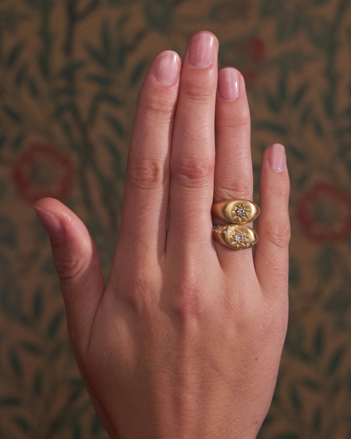 Victorian Star Signet Ring - ONLINE ONLY | PREORDER
