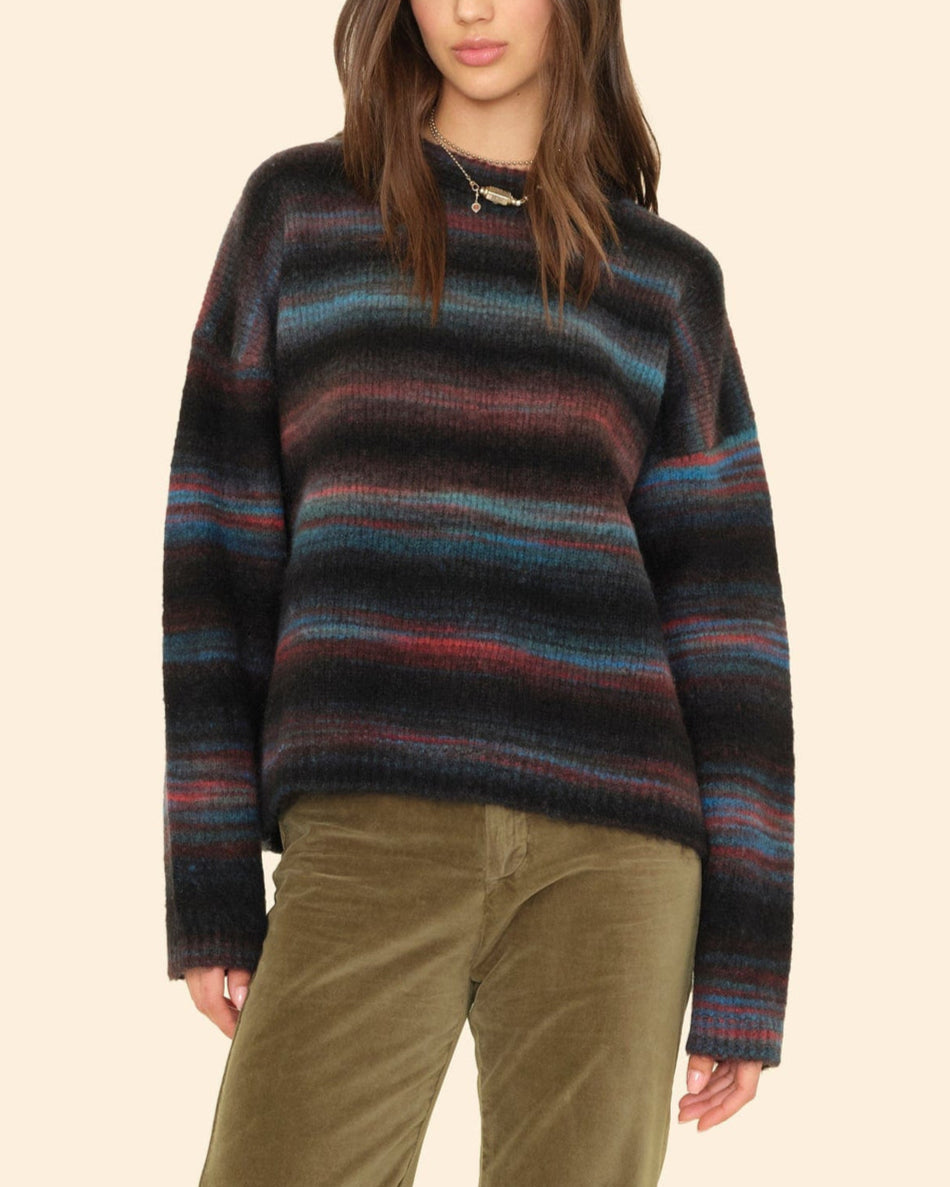 Anders Sweater | Black Ombre