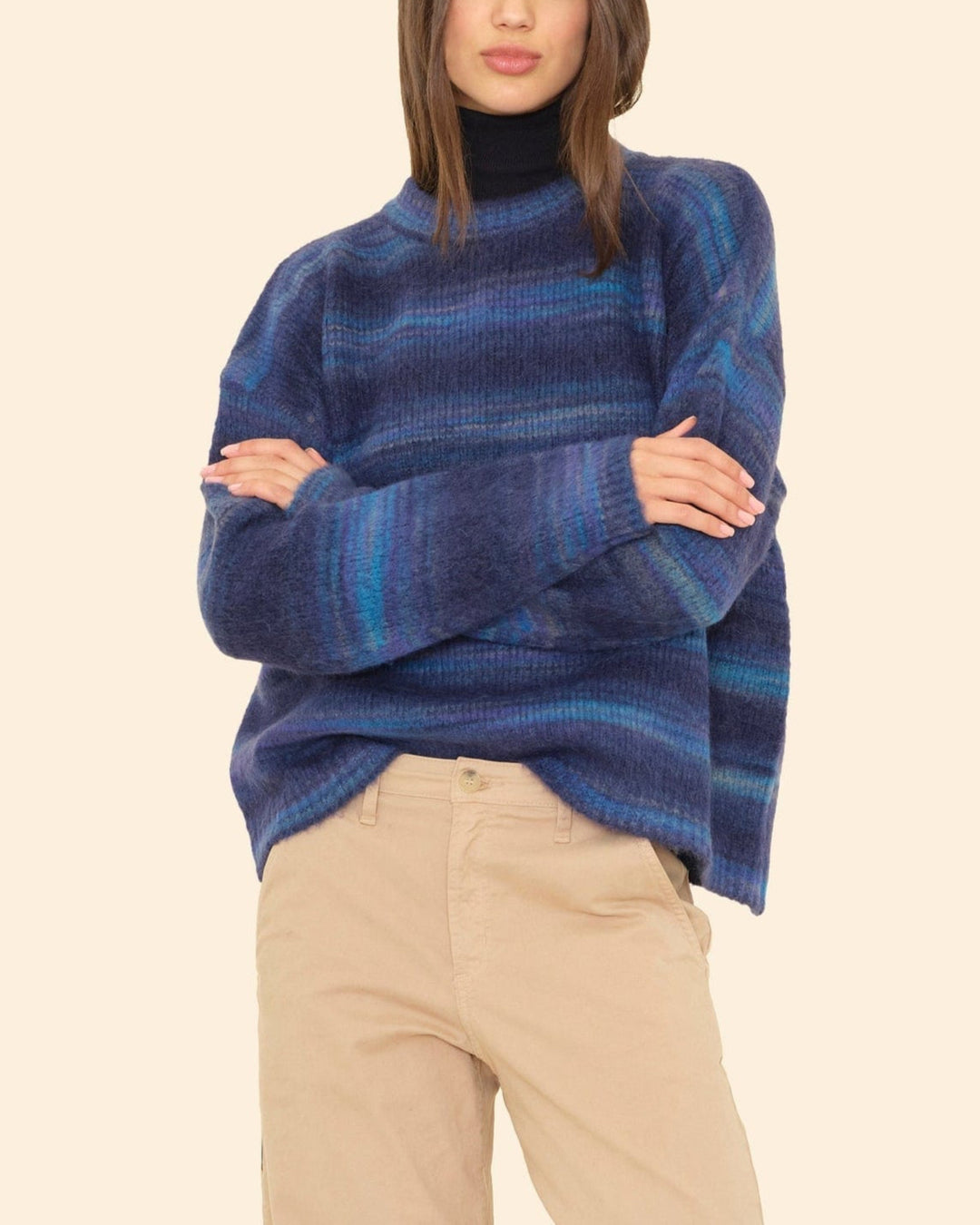 Anders Sweater | Navy Ombre