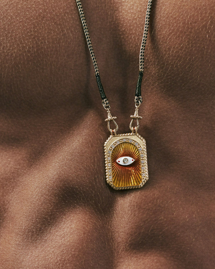 Orange Eye Protect Scapular