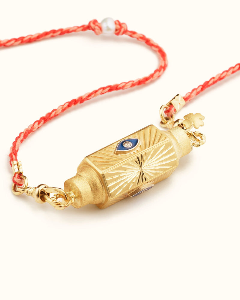 Locket Evil Eye Blue