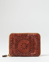 Large Wallet / Perforated Water Lily